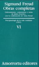 OBRAS COMPLETAS FREUD VOL. VI. PSICOPATOLOGIA DE LA VIDA COTIDIANA | 9789505185825 | FREUD, SIGMUND | Llibreria Aqualata | Comprar llibres en català i castellà online | Comprar llibres Igualada