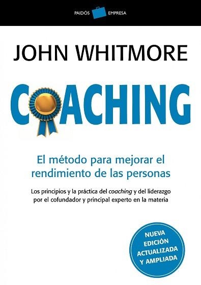 COACHING | 9788449325090 | WHITMORE, JOHN | Llibreria Aqualata | Comprar llibres en català i castellà online | Comprar llibres Igualada