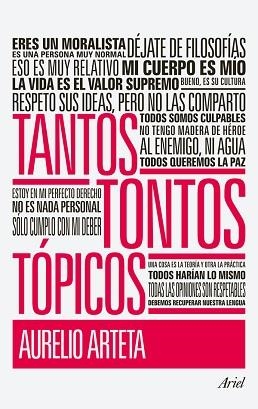 TANTOS TONTOS TOPICOS | 9788434470644 | AURELIO ARTETA | Llibreria Aqualata | Comprar llibres en català i castellà online | Comprar llibres Igualada