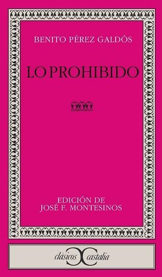 LO PROHIBIDO | 9788470391064 | PEREZ GALDOS, BENITO | Llibreria Aqualata | Comprar llibres en català i castellà online | Comprar llibres Igualada