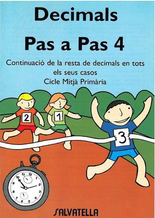 DECIMALS PAS A PAS 4 | 9788484121534 | Llibreria Aqualata | Comprar llibres en català i castellà online | Comprar llibres Igualada