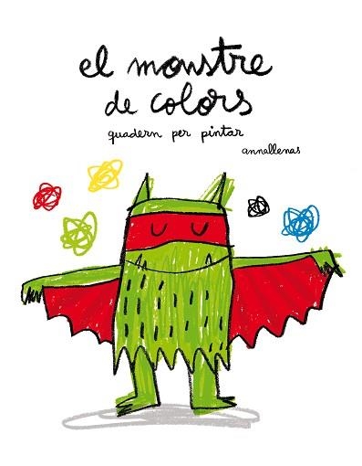 MONSTRE DE COLORS, EL.QUADERN PER PINTAR | 9788493987770 | LLENAS SERRA, ANNA | Llibreria Aqualata | Comprar llibres en català i castellà online | Comprar llibres Igualada