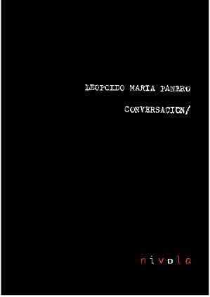 CONVERSACION / | 9788495599551 | PANERO, LEOPOLDO MARIA | Llibreria Aqualata | Comprar llibres en català i castellà online | Comprar llibres Igualada