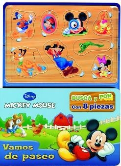 MICKEY MOUSE. BUSCA Y PON | 9788499513911 | DISNEY | Llibreria Aqualata | Comprar llibres en català i castellà online | Comprar llibres Igualada