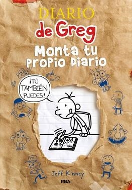 DIARIO DE GREG. MONTA TU PROPIO DIARIO | 9788427203747 | KINNEY, JEFF | Llibreria Aqualata | Comprar llibres en català i castellà online | Comprar llibres Igualada