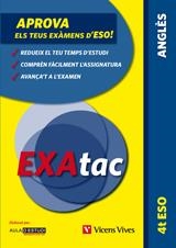 EXATAC 4 ESO ANGLES | 9788468210056 | AULA D'ESTUDI ASSESSORIA D'ESTUDI S.L. | Llibreria Aqualata | Comprar llibres en català i castellà online | Comprar llibres Igualada