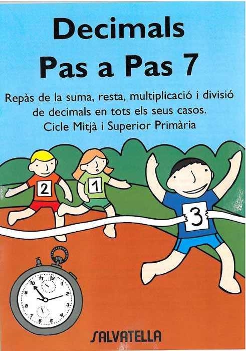 DECIMALS PAS A PAS 7 | 9788484121565 | Llibreria Aqualata | Comprar llibres en català i castellà online | Comprar llibres Igualada