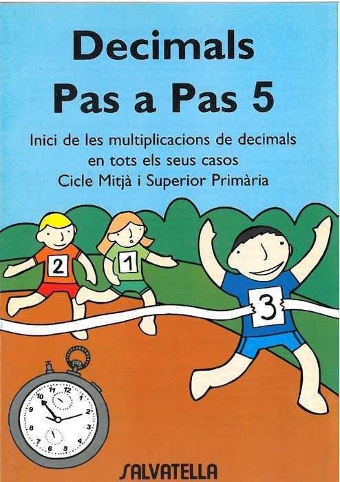 DECIMALS PAS A PAS 5 | 9788484121541 | Llibreria Aqualata | Comprar llibres en català i castellà online | Comprar llibres Igualada