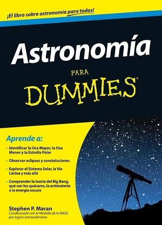 ASTRONOMÍA PARA DUMMIES | 9788432901492 | MARAN, STEPHEN P. | Llibreria Aqualata | Comprar llibres en català i castellà online | Comprar llibres Igualada