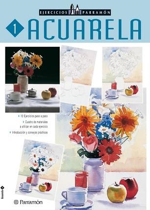 ACUARELA - EJERCICIOS PARRAMÓN 1 | 9788434219892 | Llibreria Aqualata | Comprar llibres en català i castellà online | Comprar llibres Igualada