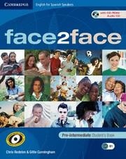 FACE2FACE PRE-INTERMEDIATE STUDENT'S BOOK  WITH CD-ROOM | 9788483237076 | REDSTON, CHRIS/CUNNINGHAM, GILLIE | Llibreria Aqualata | Comprar llibres en català i castellà online | Comprar llibres Igualada