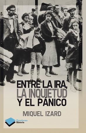 ENTRE LA IRA LA INQUIETUD Y EL PANICO | 9788415750338 | ZARD, MIQUEL | Llibreria Aqualata | Comprar llibres en català i castellà online | Comprar llibres Igualada