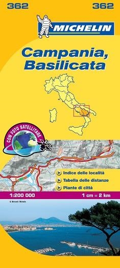 MAPA LOCAL CAMPANIA, BASILICATA (REGIONAL ITALIA 362) | 9782067126718 | VARIOS AUTORES | Llibreria Aqualata | Comprar llibres en català i castellà online | Comprar llibres Igualada