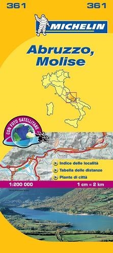 MAPA LOCAL ABRUZZO, MOLISE (ITALIA 361) | 9782067126701 | VARIOS AUTORES | Llibreria Aqualata | Comprar llibres en català i castellà online | Comprar llibres Igualada