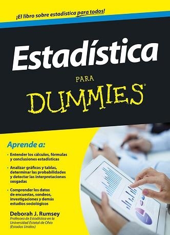 ESTADÍSTICA PARA DUMMIES | 9788432901577 | DEBORAH J. RUMSEY | Llibreria Aqualata | Comprar llibres en català i castellà online | Comprar llibres Igualada