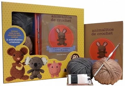 ANIMALITOS DE CROCHET - KIT | 9788448008895 | RASK, KRISTEN | Llibreria Aqualata | Comprar llibres en català i castellà online | Comprar llibres Igualada