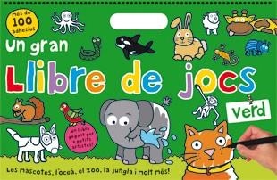 UN GRAN LLIBRE DE JOCS VERD | 9788424648510 | Llibreria Aqualata | Comprar llibres en català i castellà online | Comprar llibres Igualada