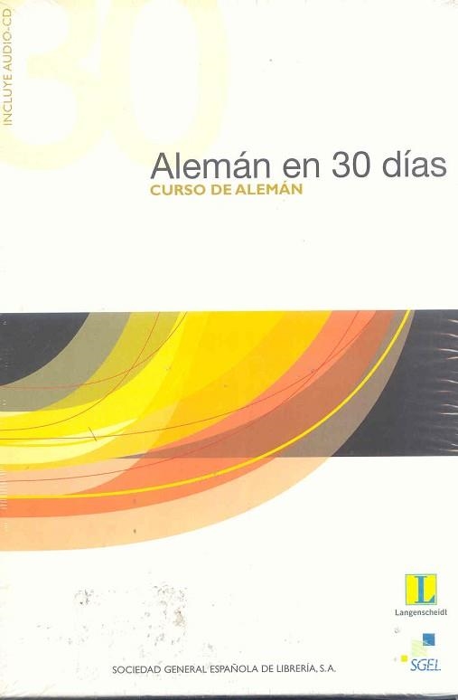 ALEMAN EN 30 DIAS. PACK (LLIBRE+CD AUDIO) | 9788497780728 | Llibreria Aqualata | Comprar llibres en català i castellà online | Comprar llibres Igualada