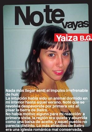 NO TE VAYAS | 9788424646202 | B.G., YAIZA | Llibreria Aqualata | Comprar llibres en català i castellà online | Comprar llibres Igualada