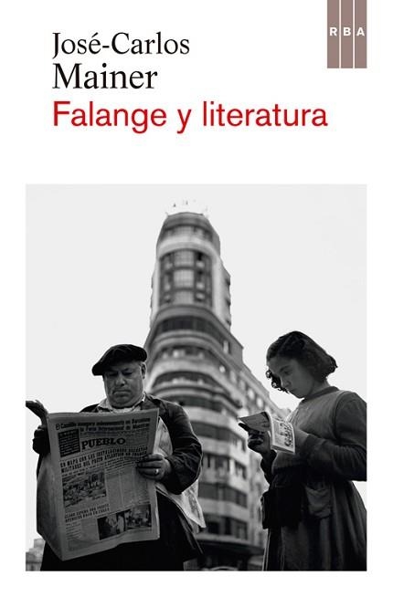 FALANGE Y LITERATURA | 9788490066775 | MAINER , JOSE CARLOS | Llibreria Aqualata | Comprar llibres en català i castellà online | Comprar llibres Igualada