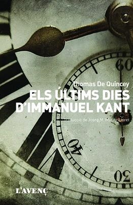 ÚLTIMS DIES D´IMMNUEL KANT, ELS | 9788488839756 | DE QUICEY, THOMAS | Llibreria Aqualata | Comprar llibres en català i castellà online | Comprar llibres Igualada