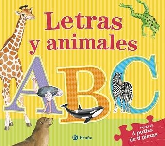 LETRAS Y ANIMALES (INCLUYE 4 PUZZLES DE 6 PIEZAS) | 9788421678404 | VV. AA. | Llibreria Aqualata | Comprar llibres en català i castellà online | Comprar llibres Igualada