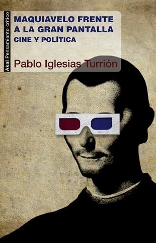 MAQUIAVELO FRENTE A LA GRAN PANTALLA | 9788446038764 | IGLESIAS TURRIÓN, PABLO | Llibreria Aqualata | Comprar llibres en català i castellà online | Comprar llibres Igualada