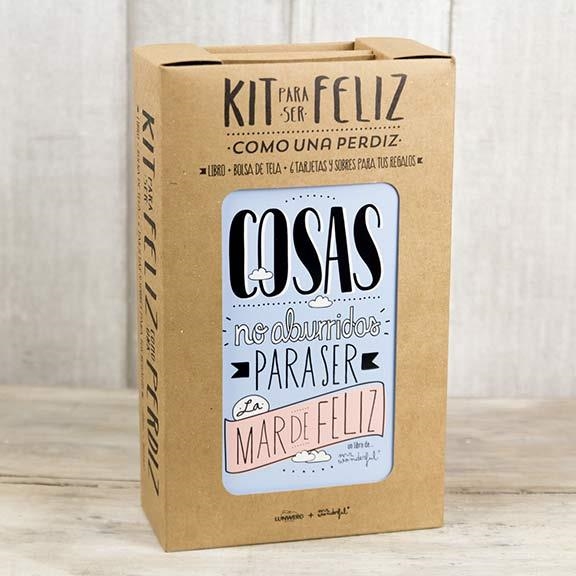 KIT PARA SER FELIZ COMO UNA PERDIZ | 9788415888291 | MR. WONDERFUL | Llibreria Aqualata | Comprar libros en catalán y castellano online | Comprar libros Igualada