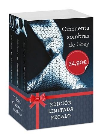 TRILOGÍA CINCUENTA SOMBRAS. NADAL | 9788454057405 | JAMES, E.L. | Llibreria Aqualata | Comprar llibres en català i castellà online | Comprar llibres Igualada