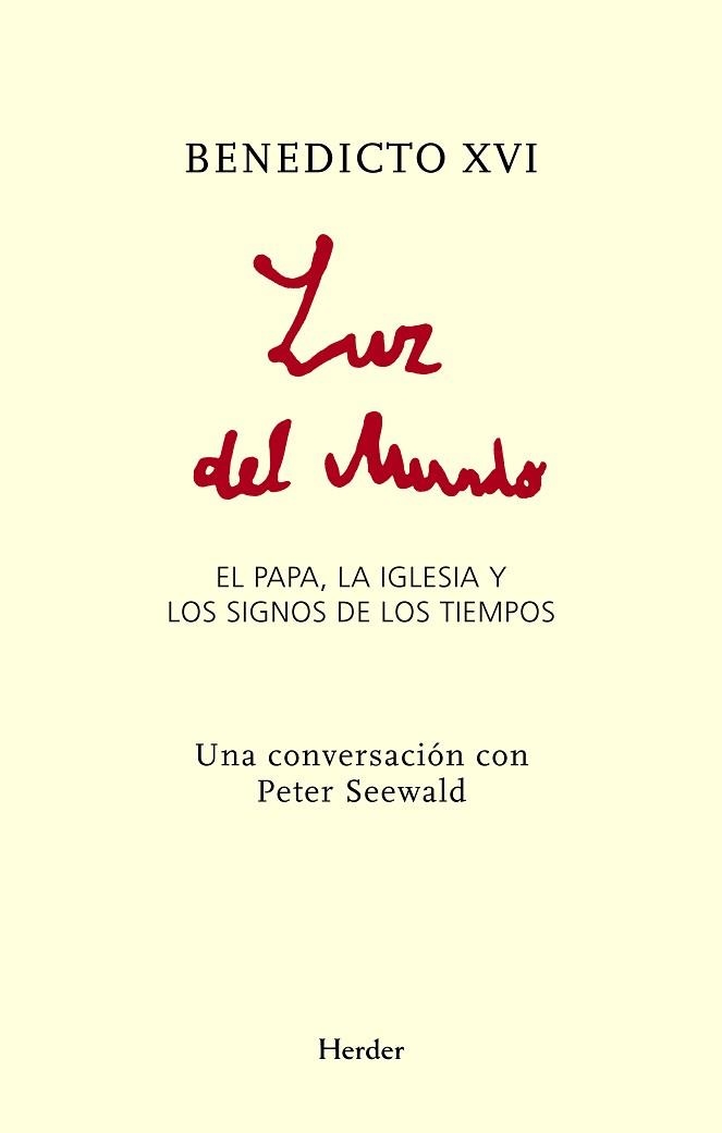 LUZ DEL MUNDO | 9788425427565 | BENEDICTO XVI | Llibreria Aqualata | Comprar libros en catalán y castellano online | Comprar libros Igualada