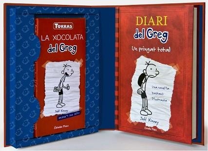 DIARI DEL GREG 1 PACK XOCOLATA | 9788490572979 | KINNEY, JEFF | Llibreria Aqualata | Comprar llibres en català i castellà online | Comprar llibres Igualada