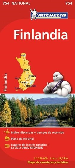 MAPA FINLANDIA (NACIONAL 754) | 9782067172906 | Llibreria Aqualata | Comprar llibres en català i castellà online | Comprar llibres Igualada