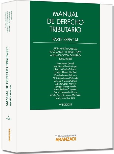 MANUAL DE DERECHO TRIBUTARIO. PARTE ESPECIAL | 9788490140161 | VVAA | Llibreria Aqualata | Comprar llibres en català i castellà online | Comprar llibres Igualada