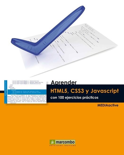 APRENDER HTML5, CSS3 Y JAVASCRIPTCON 100 EJERCICIOS | 9788426720863 | MEDIAACTIVE | Llibreria Aqualata | Comprar llibres en català i castellà online | Comprar llibres Igualada