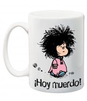 TASSA MAFALDA HOY MUERDO | 9788862129138 | QUINO | Llibreria Aqualata | Comprar llibres en català i castellà online | Comprar llibres Igualada