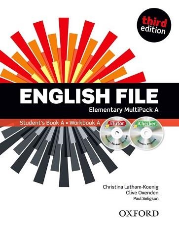 ENGLISH FILE ELEMENTARY  MULTIPACK A PACK 3ED | 9780194598668 | Llibreria Aqualata | Comprar llibres en català i castellà online | Comprar llibres Igualada