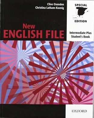 NEW ENGLISH FILE INTERMEDIATE PLUS STUDENT'S BOOK | 9780194519588 | VARIOS AUTORES | Llibreria Aqualata | Comprar llibres en català i castellà online | Comprar llibres Igualada