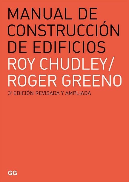 MANUAL DE CONSTRUCCIÓN DE EDIFICIOS | 9788425225918 | CHUDLEY, ROY / GREENO, ROFER | Llibreria Aqualata | Comprar llibres en català i castellà online | Comprar llibres Igualada