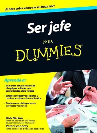 SER JEFE PARA DUMMIES | 9788432902000 | NELSON, BOB /  ECONOMY, PETER | Llibreria Aqualata | Comprar llibres en català i castellà online | Comprar llibres Igualada