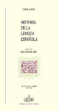 HISTORIA DE LA LENGUA ESPAÑOLA | 9788424900724 | LAPESA MELGAR, RAFAEL | Llibreria Aqualata | Comprar llibres en català i castellà online | Comprar llibres Igualada