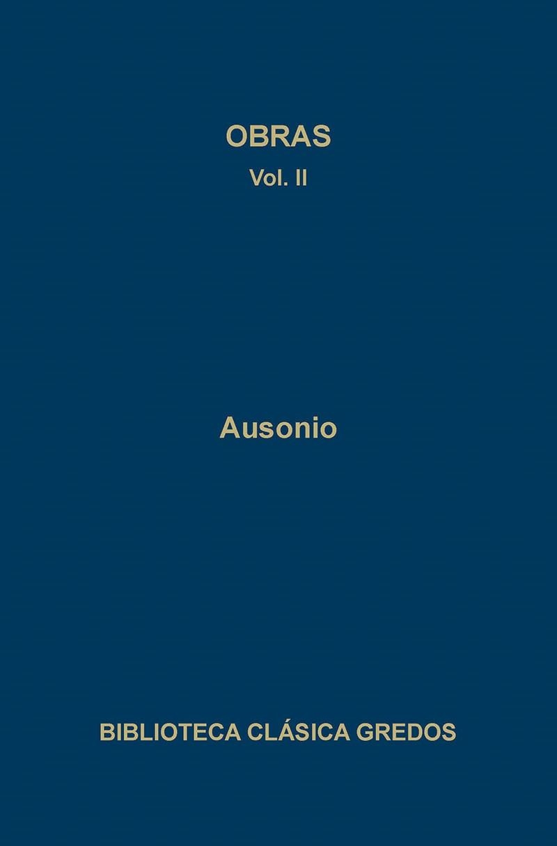 OBRAS II (DECIMO MAGNO USONIO) | 9788424914356 | DECIMO MAGNO USONIO | Llibreria Aqualata | Comprar llibres en català i castellà online | Comprar llibres Igualada