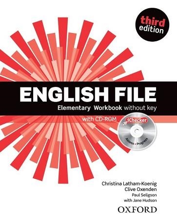 ENGLISH FILE ELEM WORKBOKK WIHTOUT KEY  PK 3ED | 9780194598705 | Llibreria Aqualata | Comprar llibres en català i castellà online | Comprar llibres Igualada