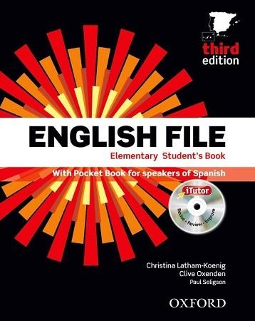 ENGLISH FILE ELEMENTARY  STUDENT'S BOOK + WORKBOOK WITH KEY  3ED EDITION | 9780194598910 | Llibreria Aqualata | Comprar llibres en català i castellà online | Comprar llibres Igualada