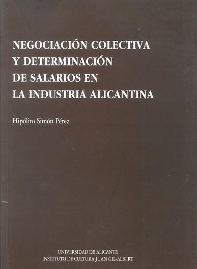 NEGOCIACION COLECTIVA Y DETERNINACION DE SALARIOS | 9788479083144 | SIMON PEREZ | Llibreria Aqualata | Comprar llibres en català i castellà online | Comprar llibres Igualada