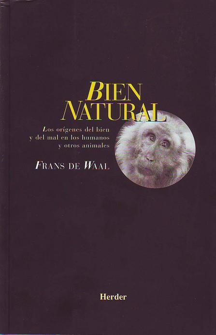 BIEN NATURAL | 9788425419959 | WAAL, FRANS DE | Llibreria Aqualata | Comprar libros en catalán y castellano online | Comprar libros Igualada