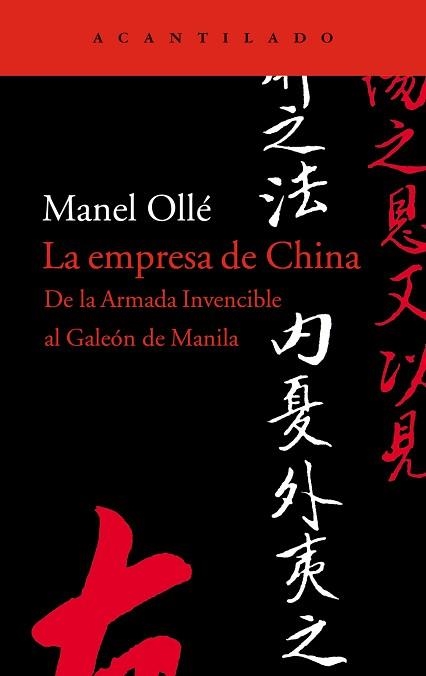 EMPRESA DE CHINA, LA (ACANTILADO 60) | 9788495359858 | OLLE, MANEL | Llibreria Aqualata | Comprar llibres en català i castellà online | Comprar llibres Igualada