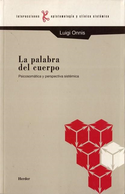 PALABRA DEL CUERPO, LA | 9788425419683 | ONNIS, LUIGI | Llibreria Aqualata | Comprar llibres en català i castellà online | Comprar llibres Igualada