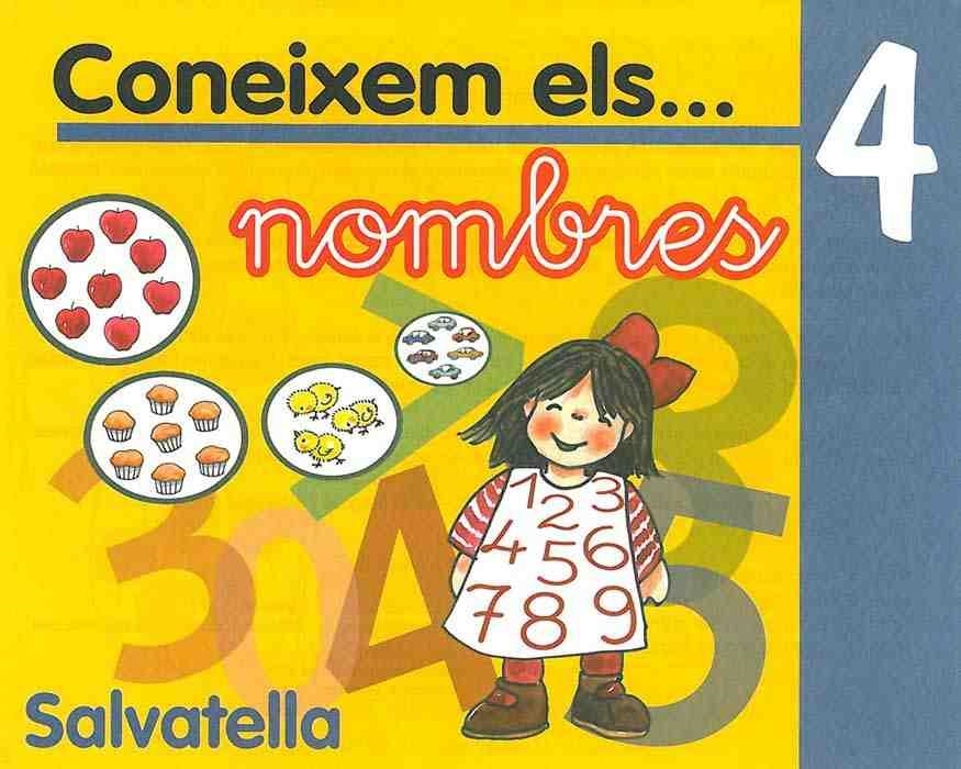 CONEIXEM ELS NOMBRES 4 | 9788484121985 | Llibreria Aqualata | Comprar llibres en català i castellà online | Comprar llibres Igualada