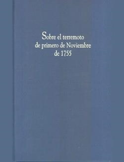 SOBRE EL TERREMOTO DE PRIMERO DE NOVIEMBRE | 9788488751935 | Llibreria Aqualata | Comprar llibres en català i castellà online | Comprar llibres Igualada