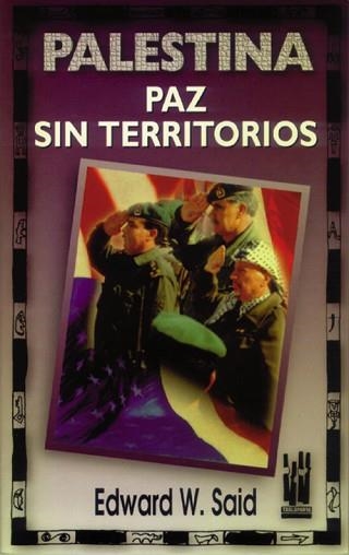 PALESTINA.PAZ SIN TERRITORIOS | 9788481360547 | SAID, EDWARD | Llibreria Aqualata | Comprar llibres en català i castellà online | Comprar llibres Igualada